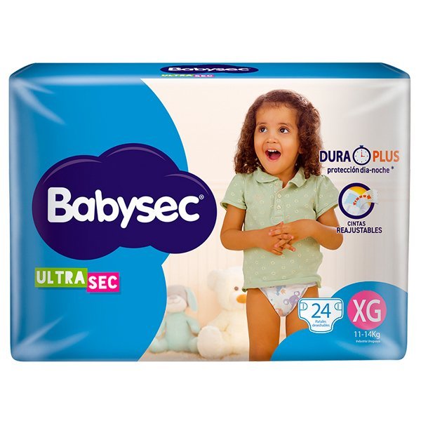 BABYSEC PAÑAL ULTRA HIPER XG 24