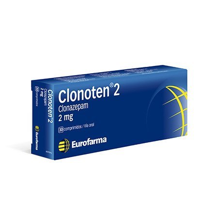 CLONOTEN 2 MG 60 COMP