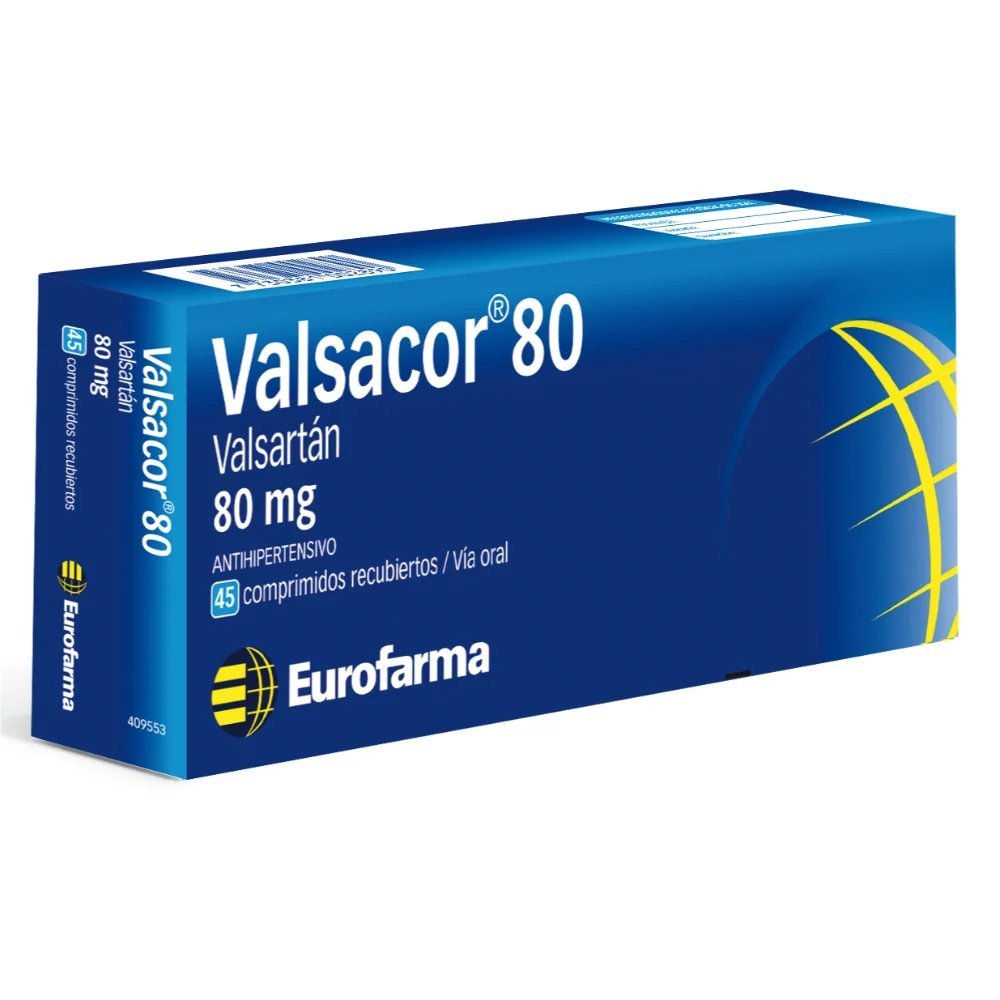 VALSACOR 80 MG 45 COMP