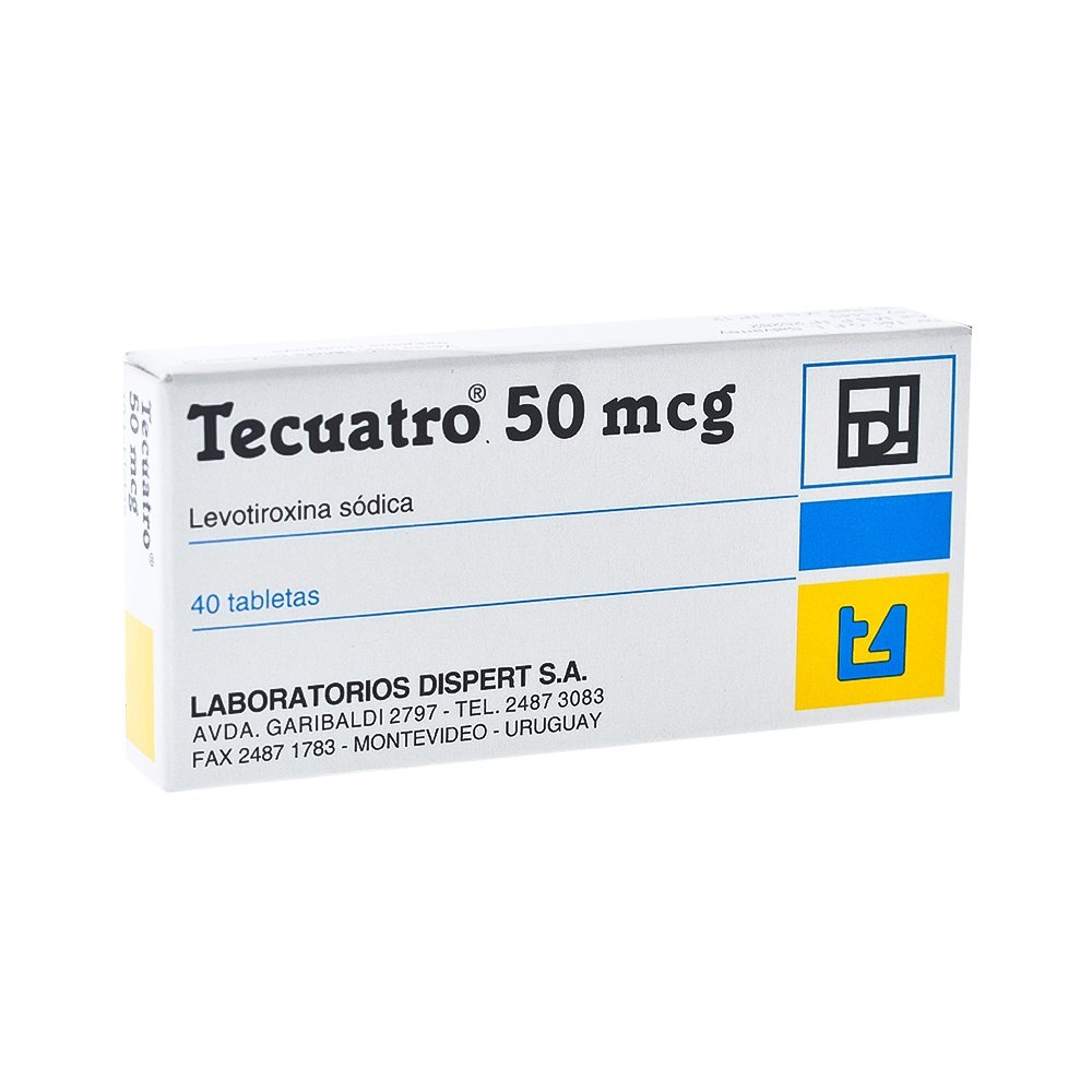 TECUATRO  50 MCG 40 COMP