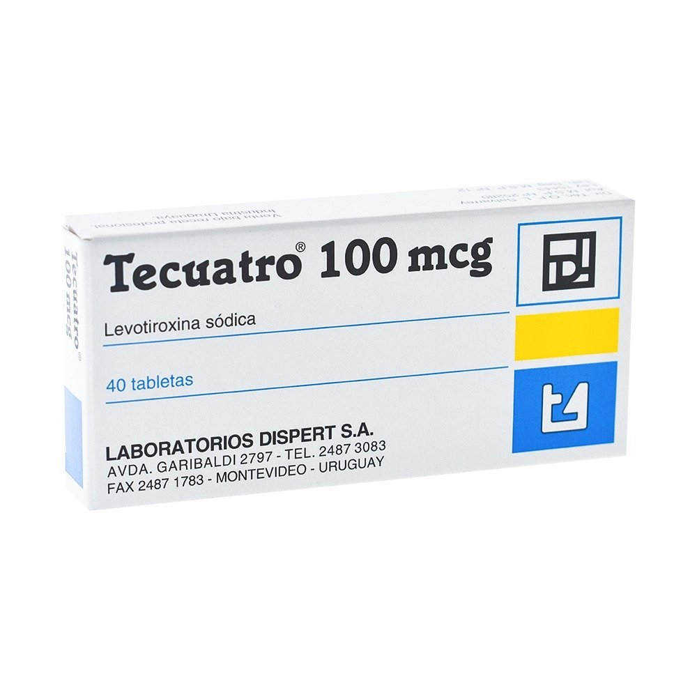 TECUATRO 100 MCG 40 COMP