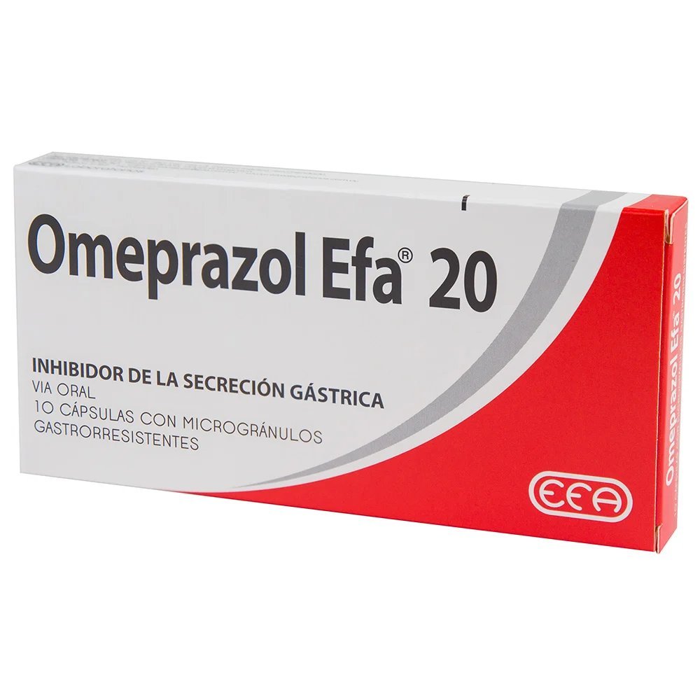 OMEPRAZOL EFA 20 MG 10 COMP