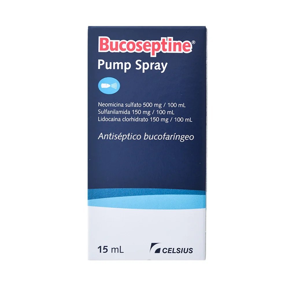 BUCOSEPTINE PUMP SPRAY 15 ML