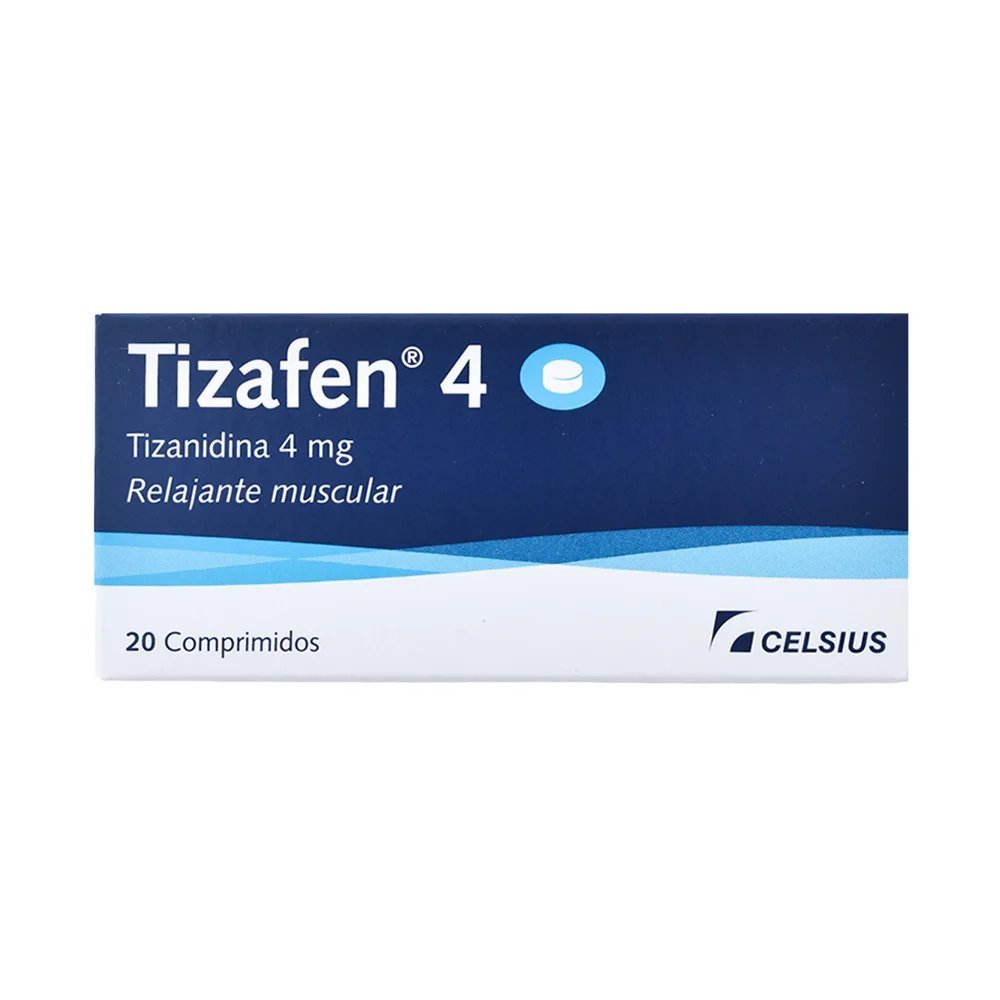 TIZAFEN 4 MG 20 COMP