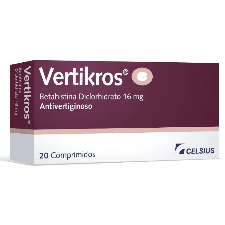 VERTIKROS 16 MG 20 COMP