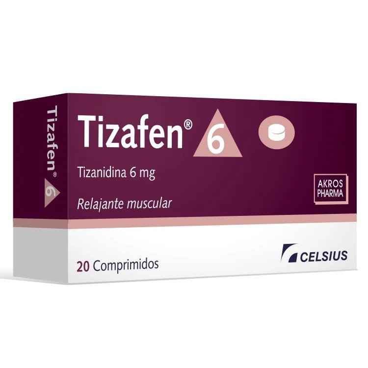 TIZAFEN 6 MG 20 COMP