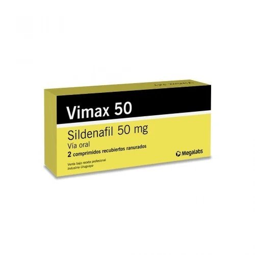 VIMAX 50 MG   2 COMPRIMIDOS