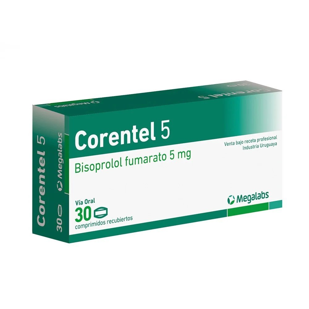 CORENTEL 5 MG 30 COMP