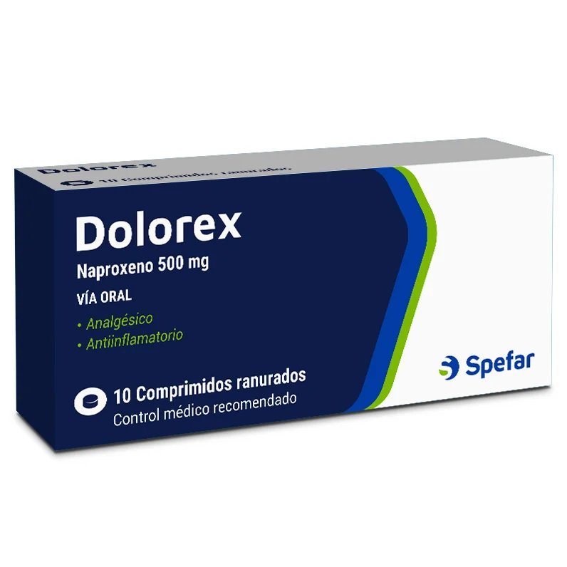 DOLOREX 500 MG 10 COMP