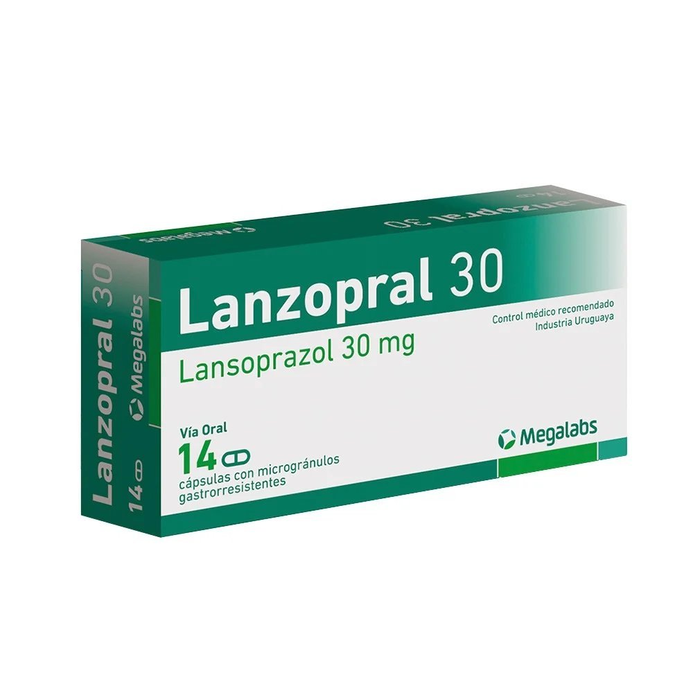 LANZOPRAL 30 MG 14 COMP