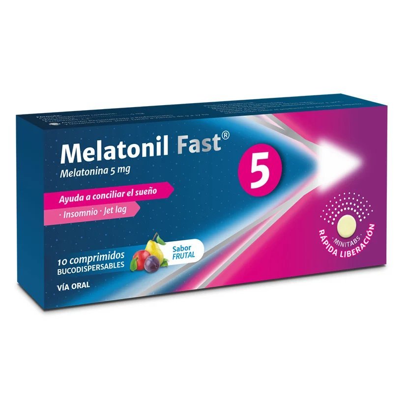 MELATONIL FAST 5 MG 10 COMP