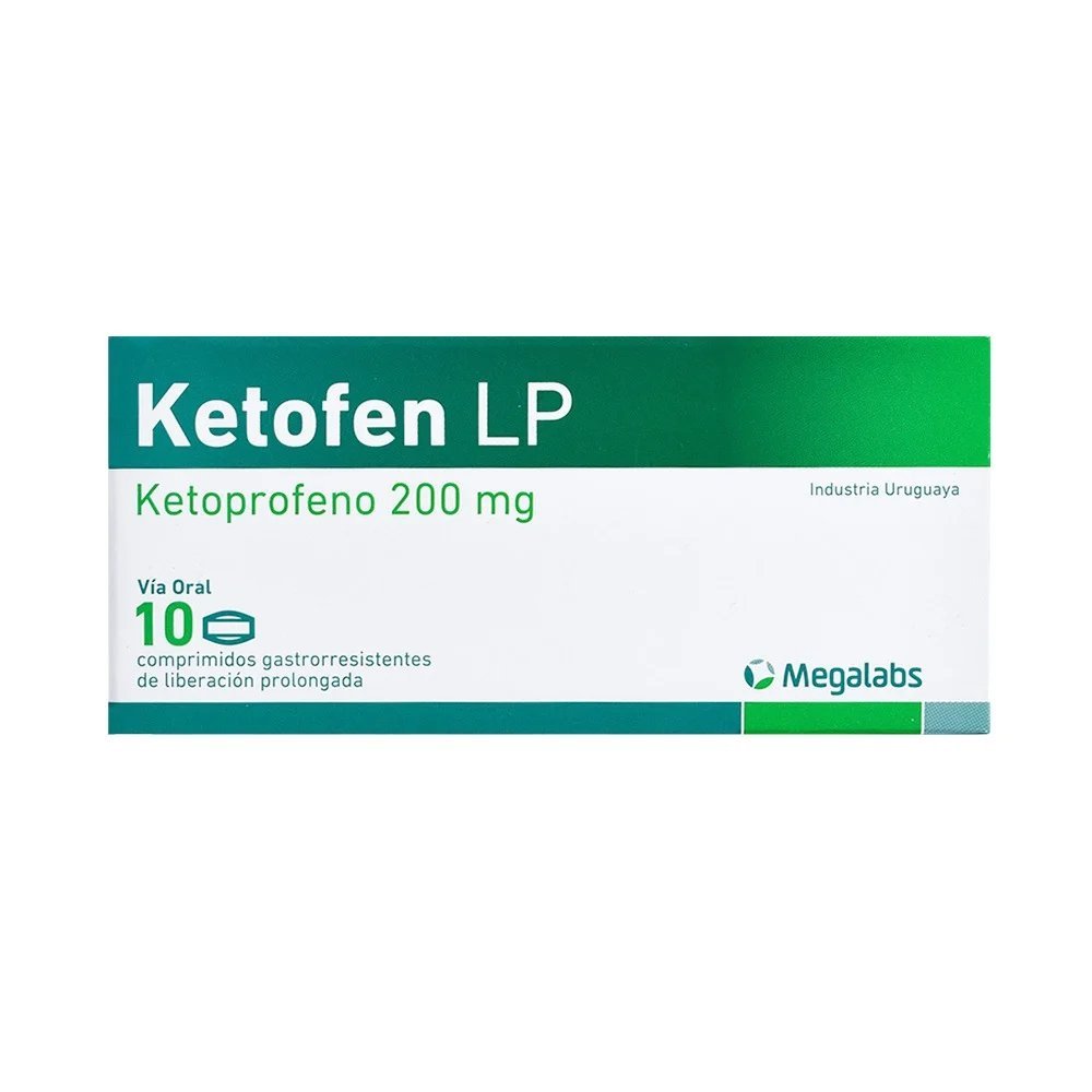 KETOFEN LP 200 MG 10 COMP