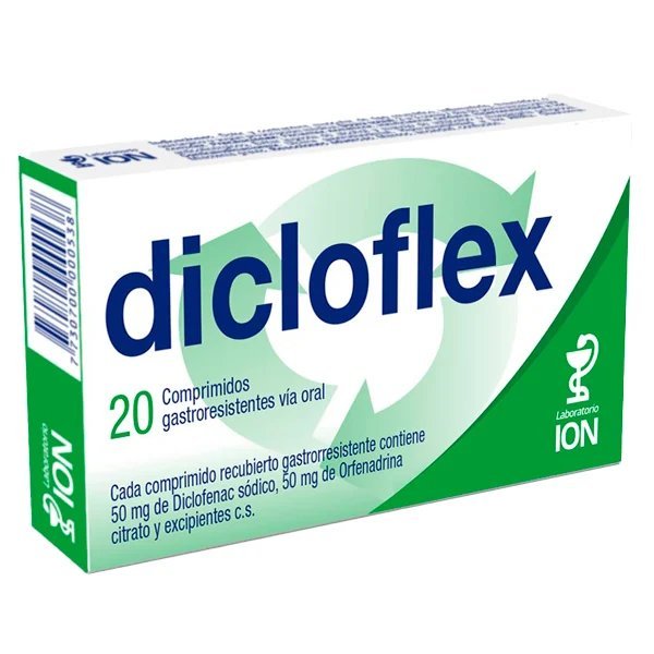 DICLOFLEX 20 COMP