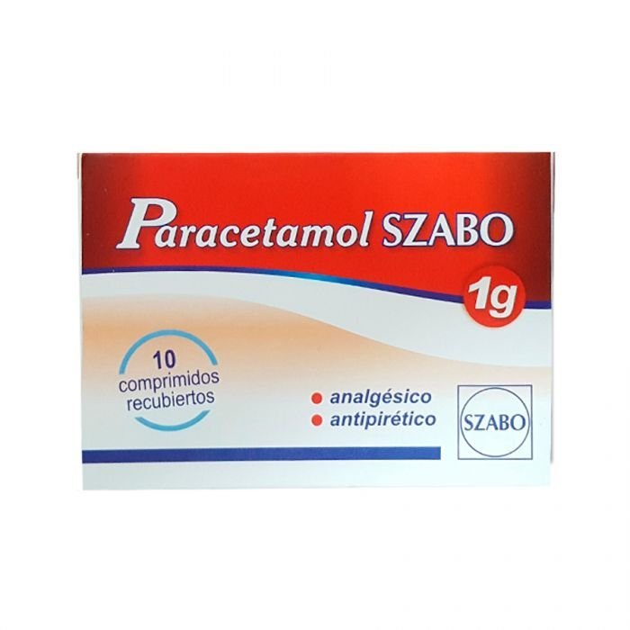 PARACETAMOL SZABO 1 GR 10 COMP
