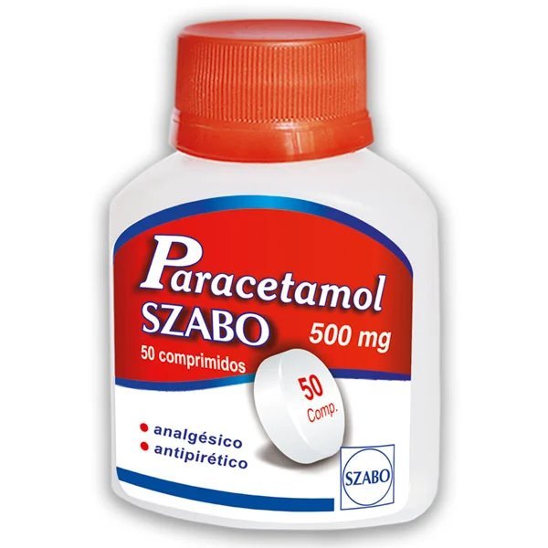 PARACETAMOL SZABO 500 MG 50 COMP