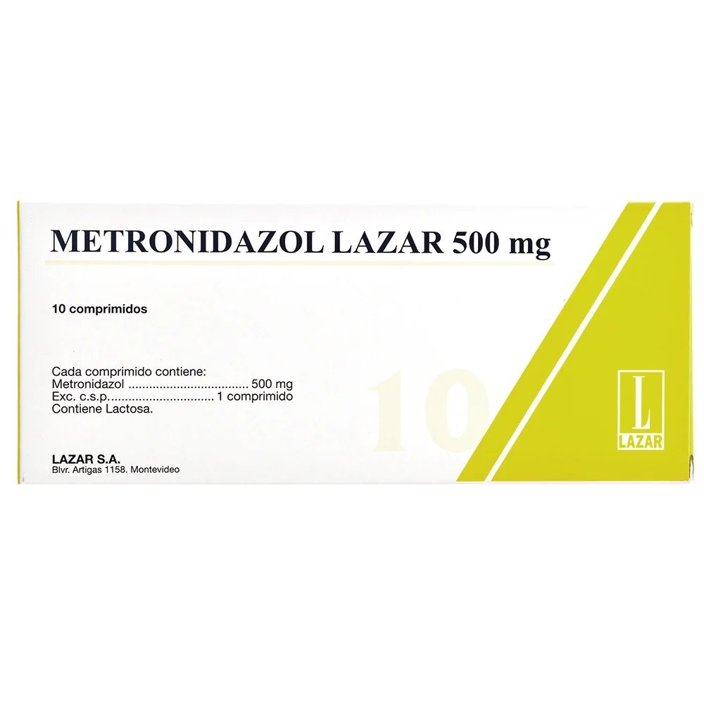 METRONIDAZOL LAZAR 500 MG 10 COMP