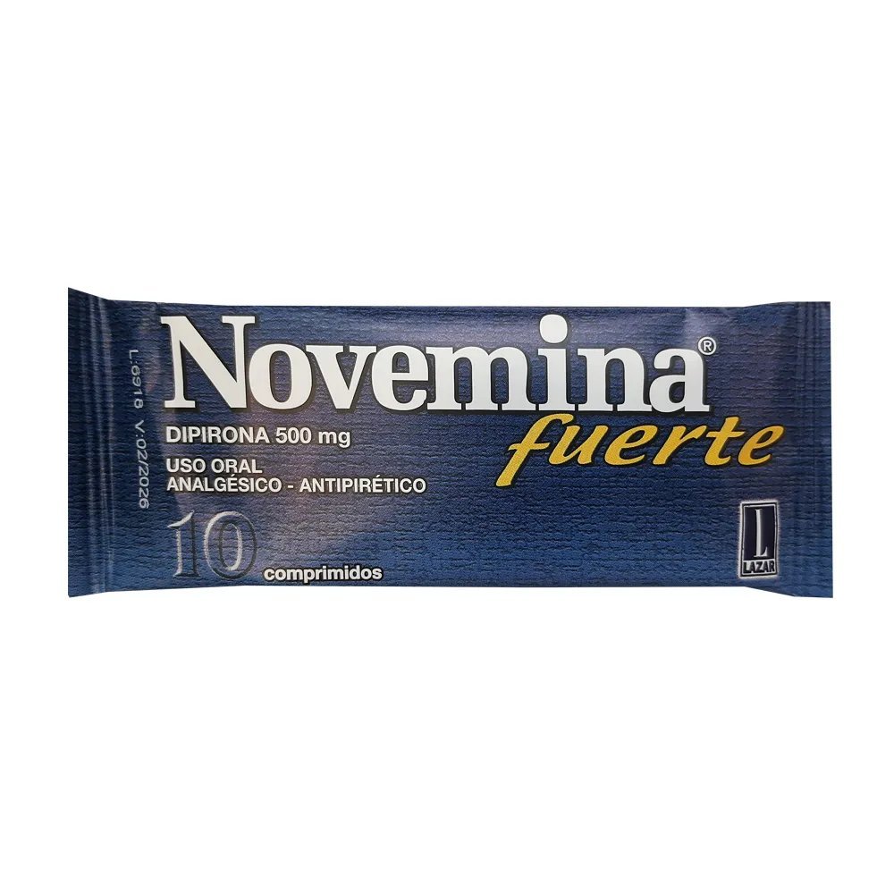 NOVEMINA FTE 500 MG  1 SOBRE X10 COMP
