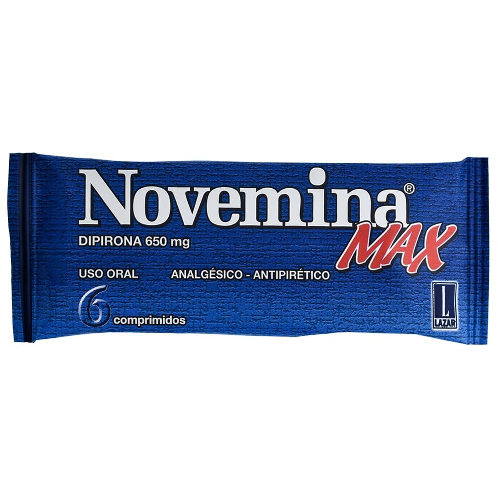 NOVEMINA MAX 650 MG 1 SOBRE X6 COMP