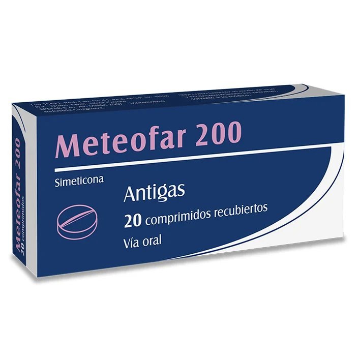 METEOFAR 200 MG 20 TAB