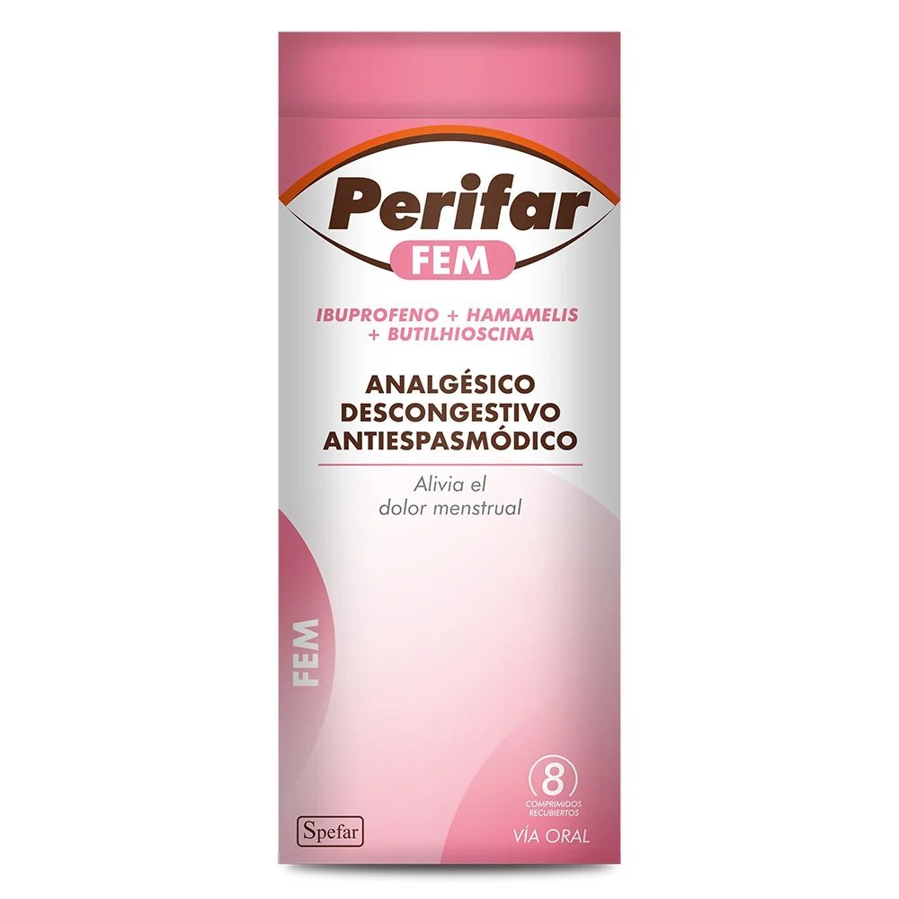 PERIFAR FEM 8 COMPRIMIDOS