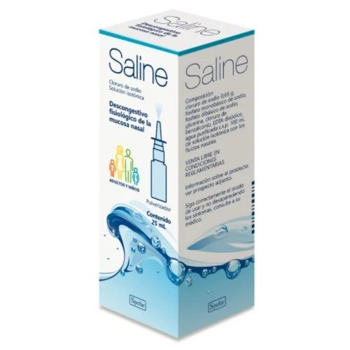 SALINE SOLUCION NASAL 25 ML