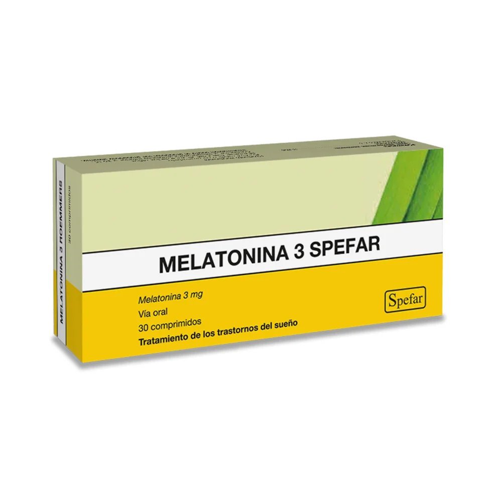 MELATONINA SPEFAR 3 MG 30 COMP