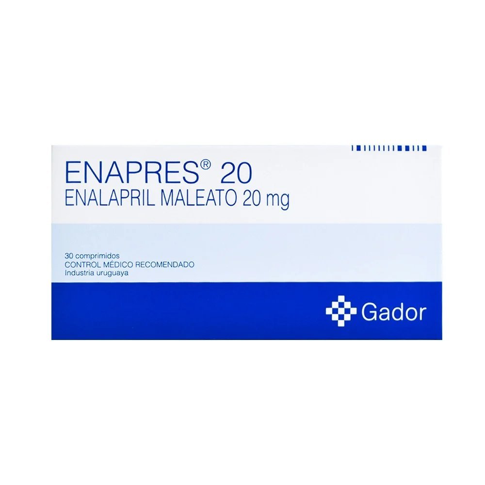 ENAPRES 20 MG 30 COMP