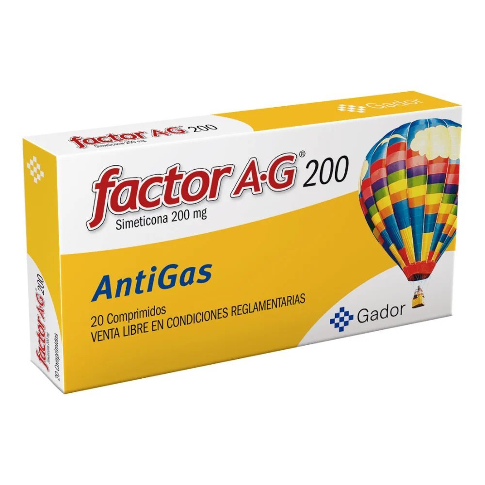 FACTOR AG 200 MG 20 COMP