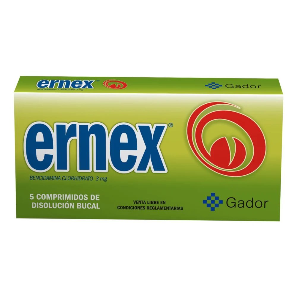 ERNEX 3 MG 5 COMP