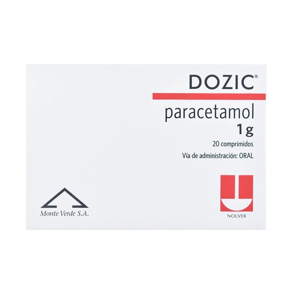 DOZIC 1 GR 20 COMPRIMIDOS