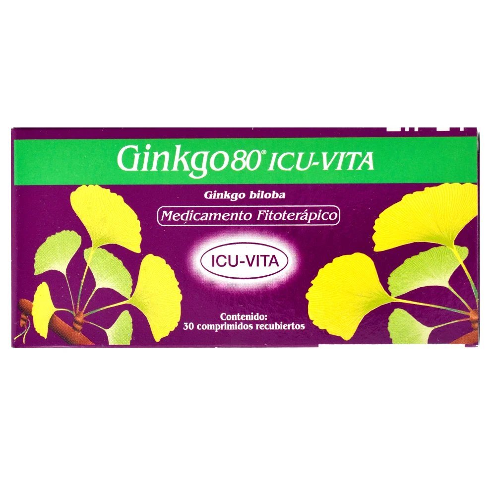 GINKGO ICU VITA 80 MG 30 COMP