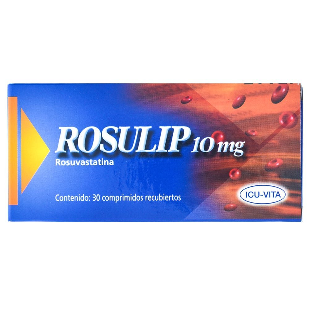 ROSULIP 10 MG 30 COMP