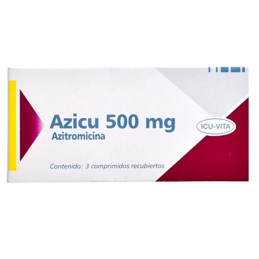 AZICU 500 MG 3 COMP