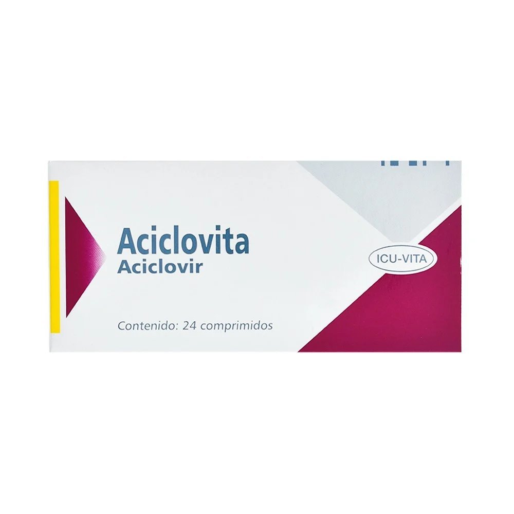 ACICLOVITA 200 MG 24 COMP