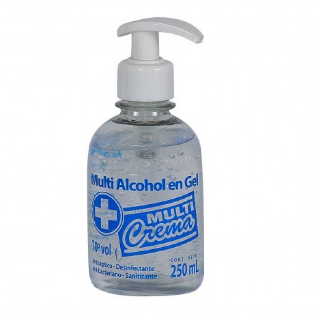 MULTICREMA ALCOHOL GEL 240 CC
