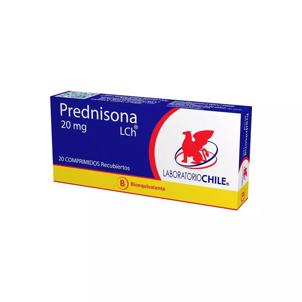 PREDNISONA CHILE 20MG 20 COMP