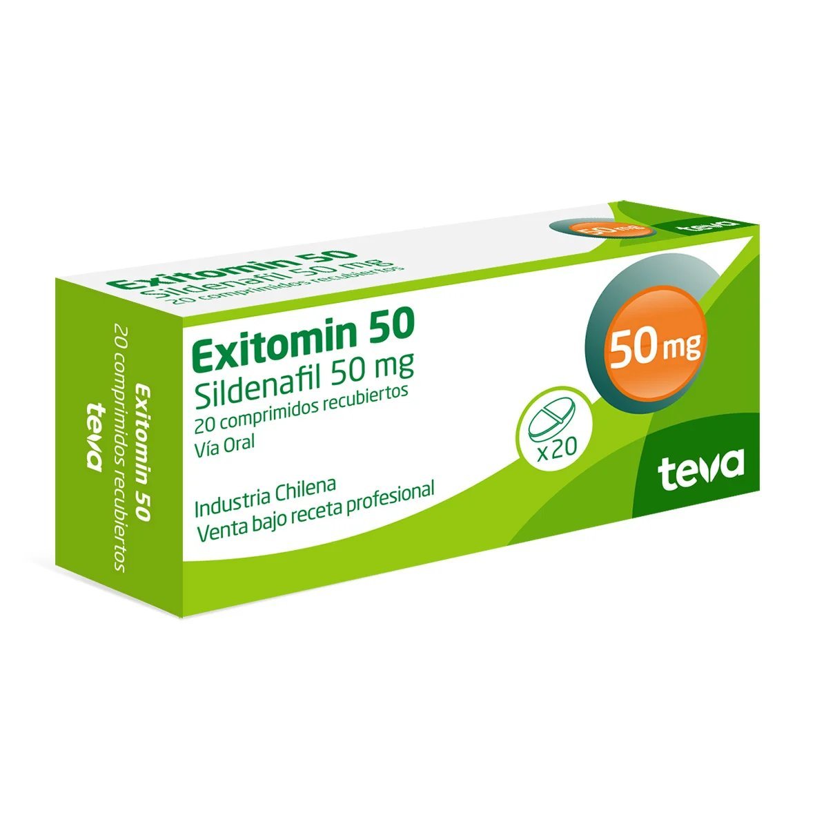 EXITOMIN 50 MG 20 COMP