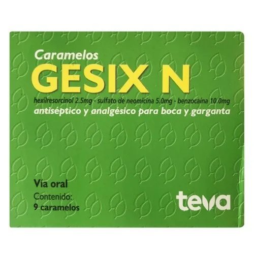 GESIX N CARAMELOS X9 UND