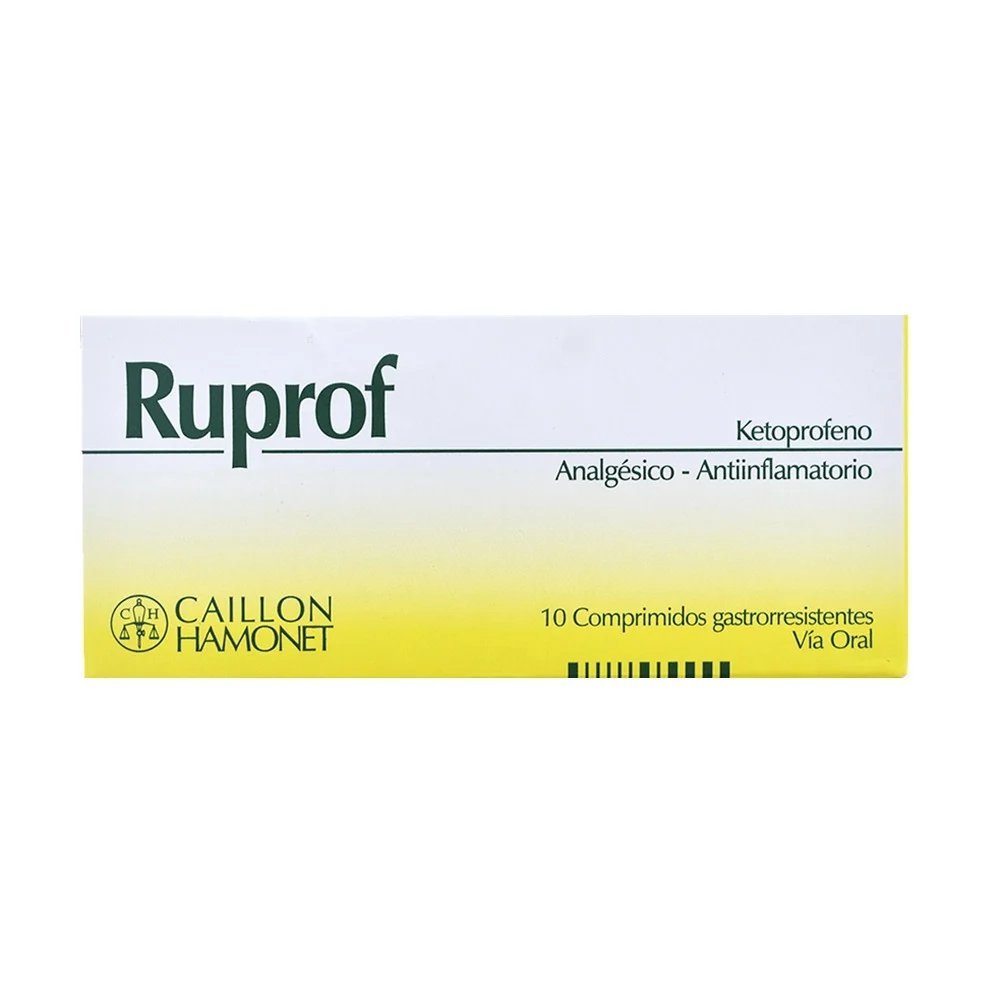 RUPROF 100 MG 10 COMP