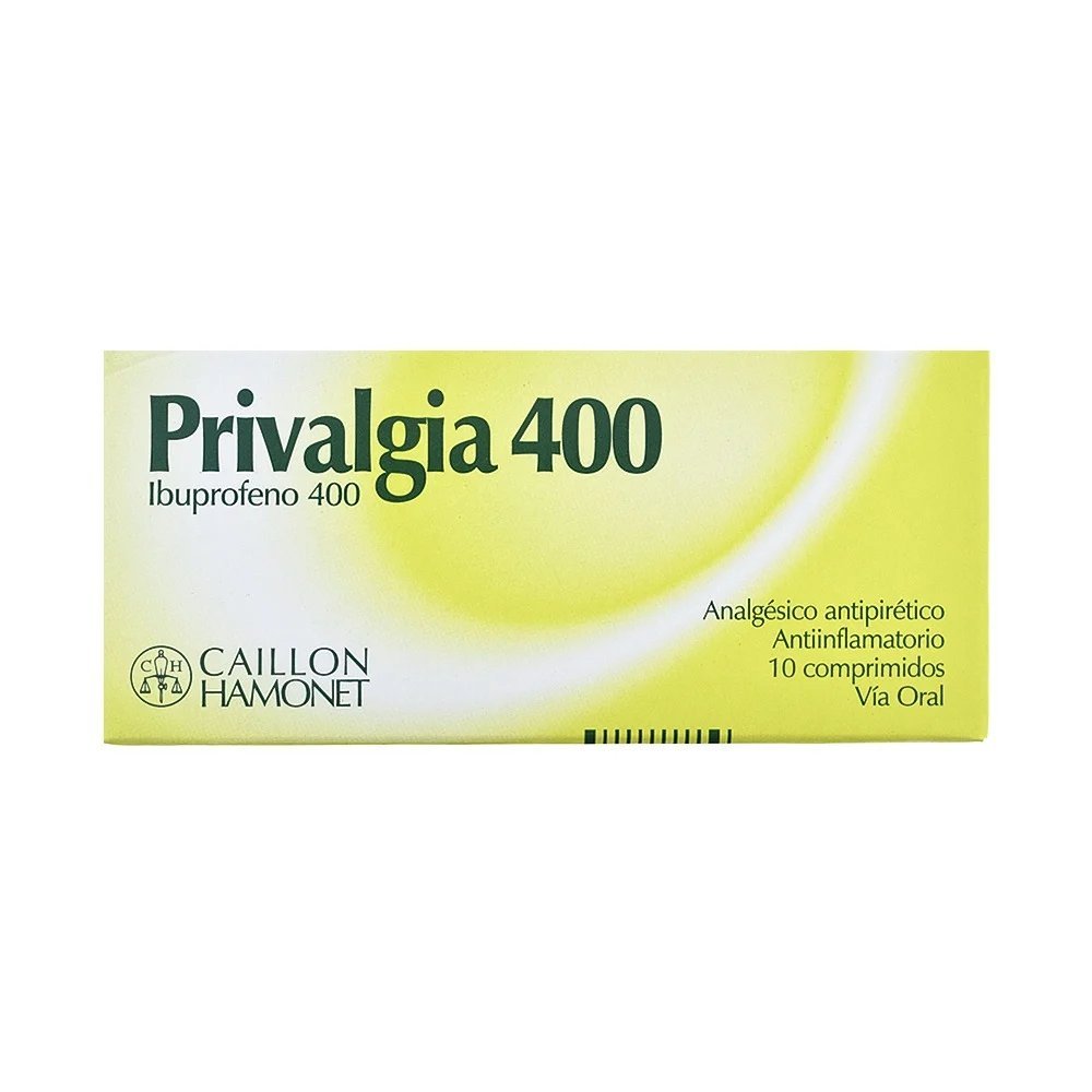 PRIVALGIA 400 MG 10 COMP BLISTER