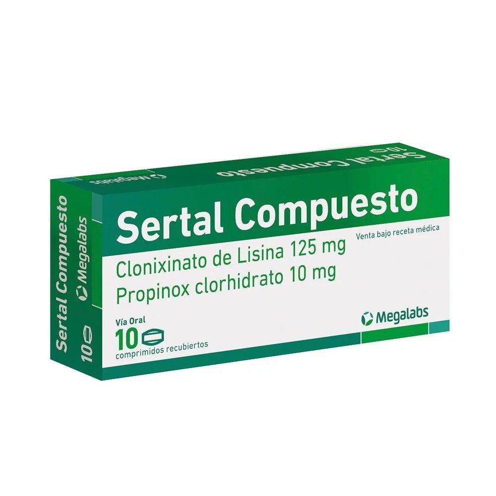 SERTAL COMPUESTO 10 TAB