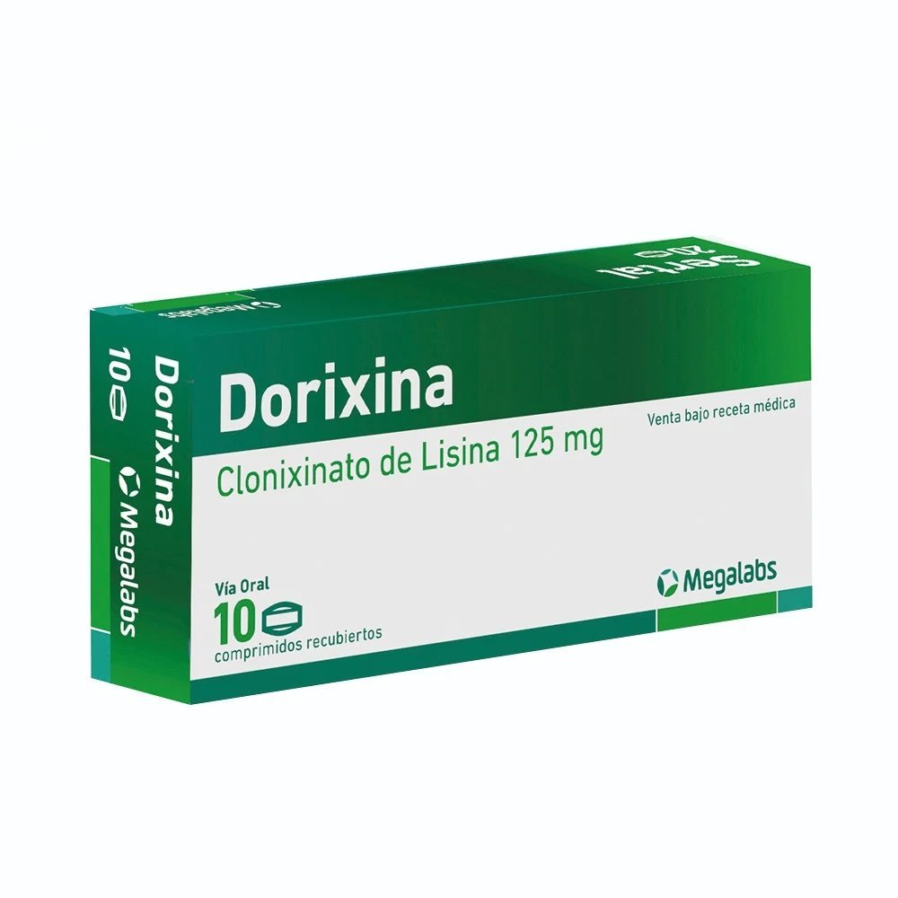 DORIXINA 125 MG 10 COMP