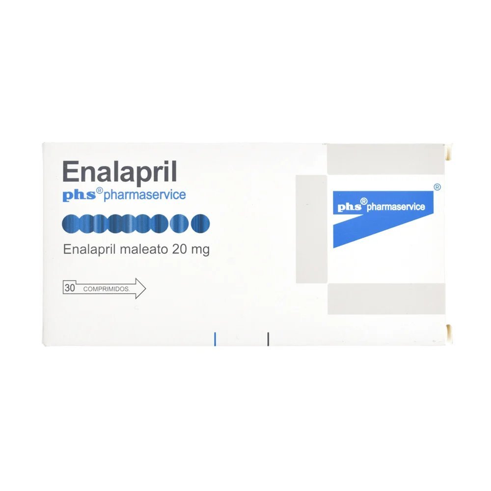 ENALAPRIL PHS 20 MG 30 COMP