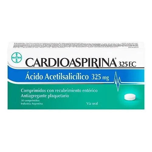 CARDIOASPIRINA 325 MG 30 COMP