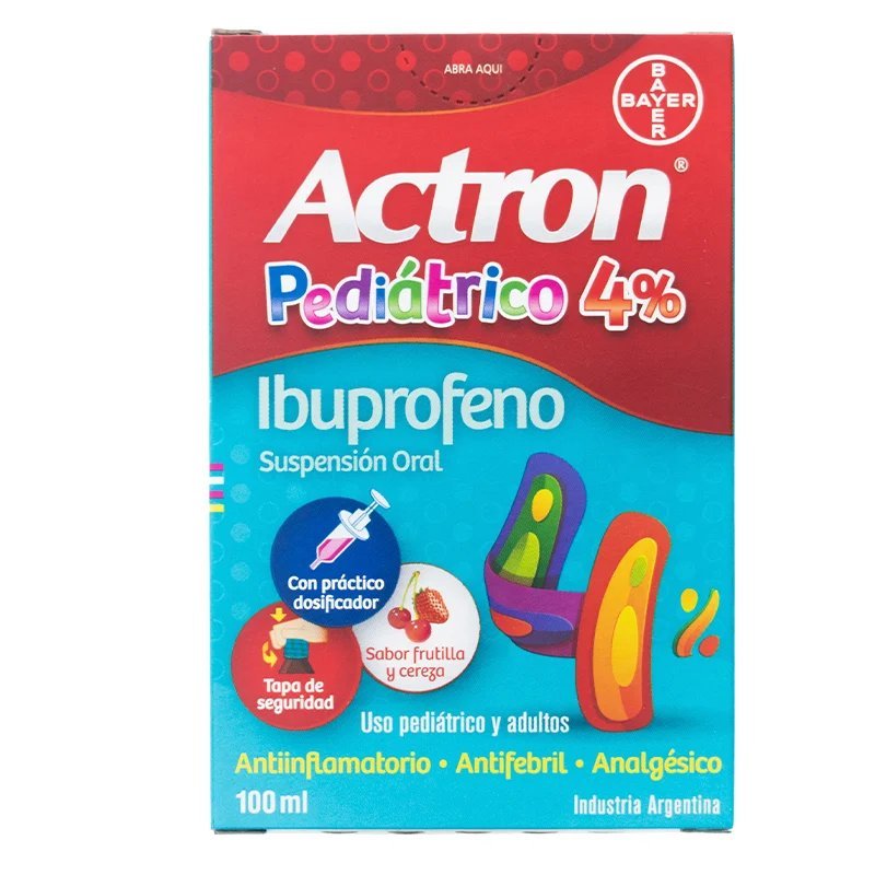 ACTRON PEDIATRICO 4% JARABE 100 ML