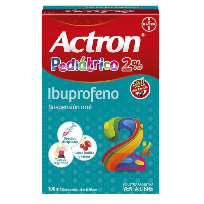 ACTRON PEDIATRICO 2% JARABE 100 ML