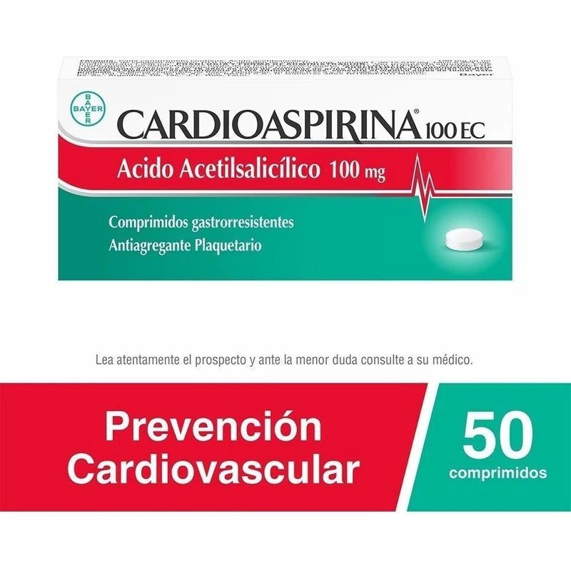 CARDIOASPIRINA 100 MG 50 COMP