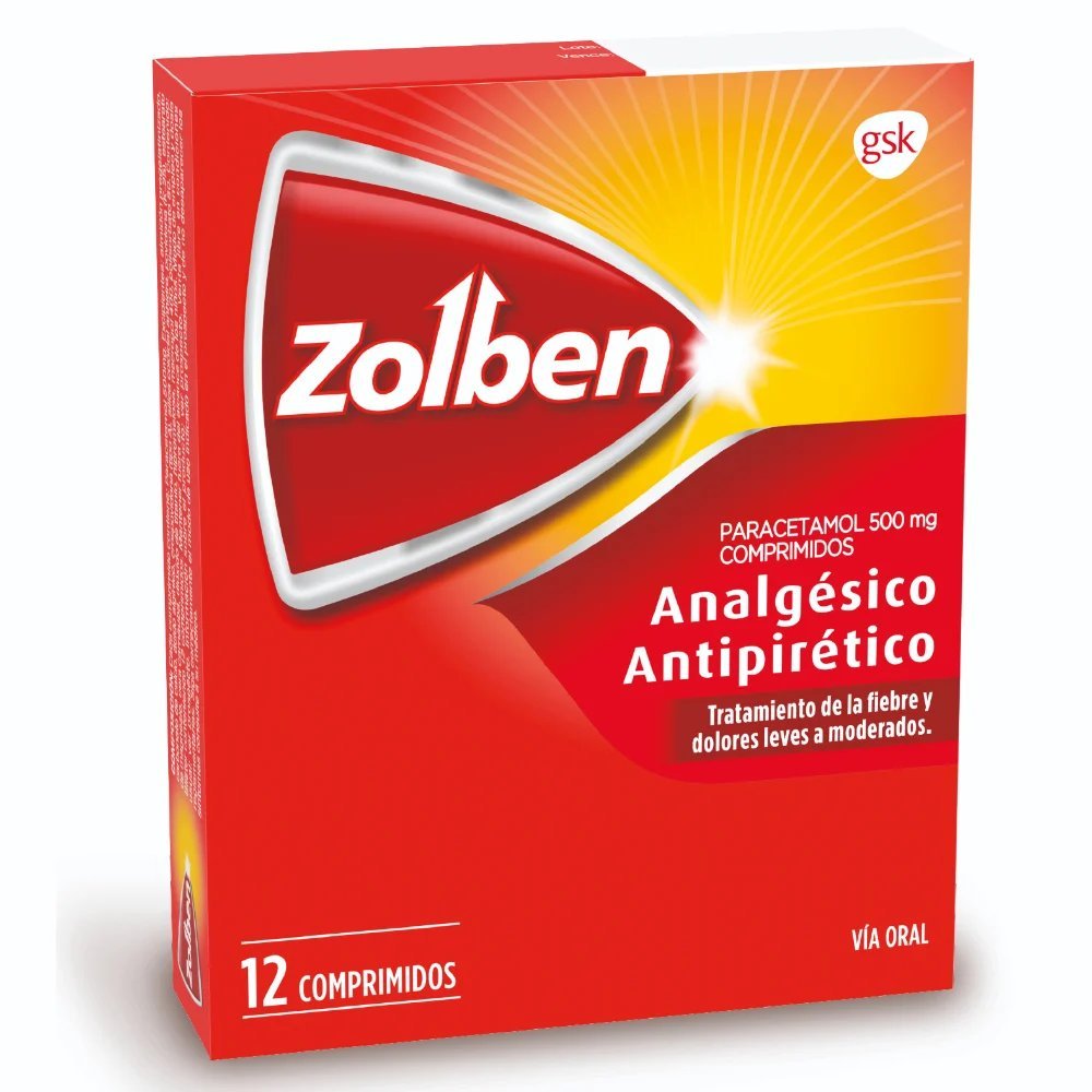 ZOLBEN 500 MG BLISTER 12 COMP