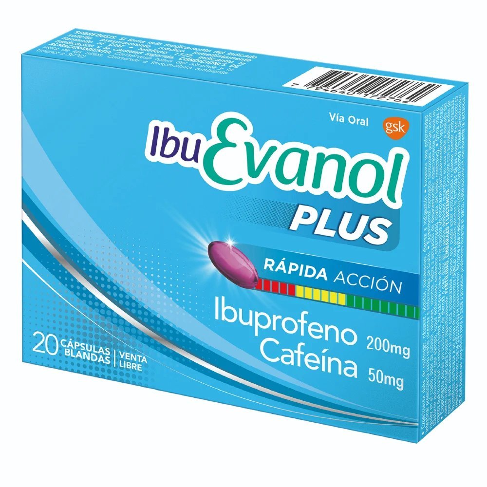 IBUEVANOL PLUS 20 CAPS