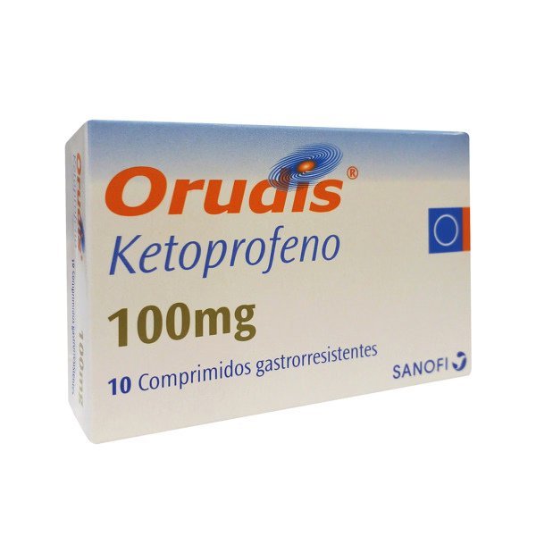 ORUDIS 100 MG 10 COMP